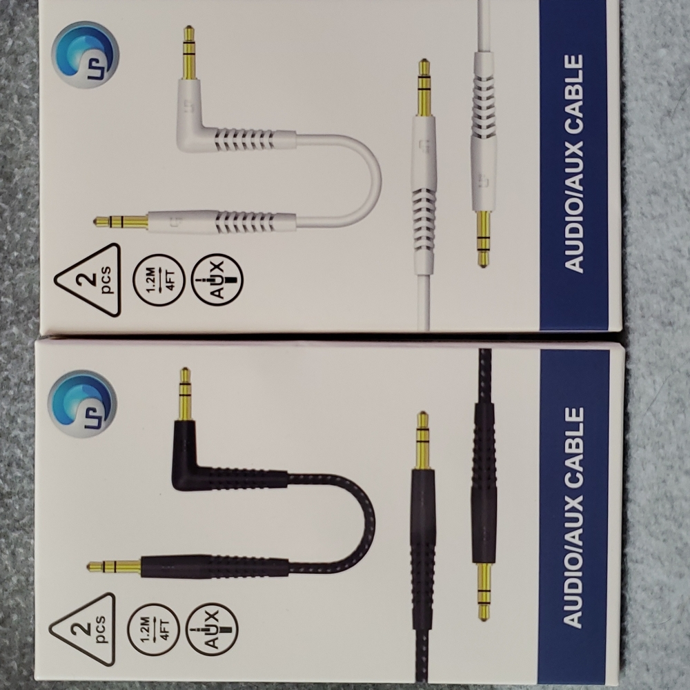 4 LP Audio/Auxiliary Cables